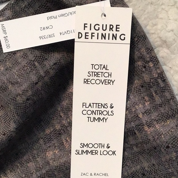 NEW 💕 Zac & Rachel shimmery metallic stretch pants - Picture 8 of 13